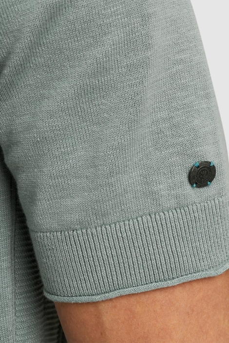 Cast Iron crewneck cotton blend slub